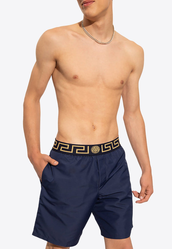 Greca Border Swim Shorts