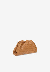 Teen Pouch Clutch in Intrecciato Leather