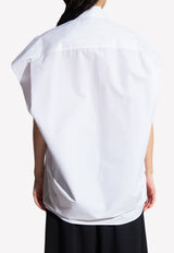 Oversized Sleeveless Shirt