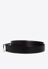 The Grip Buckled Belt in Calf Leather