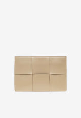 Arco Intrecciato Leather Document Holder