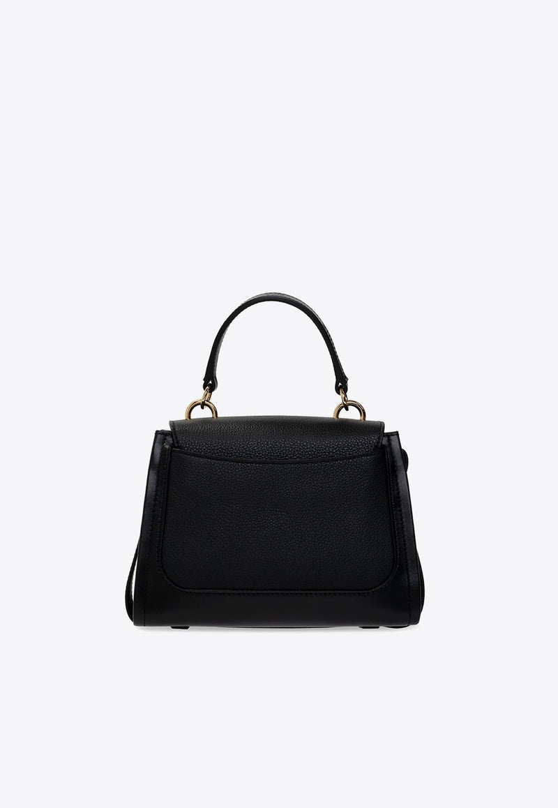 Mini Tess Leather Shoulder Bag