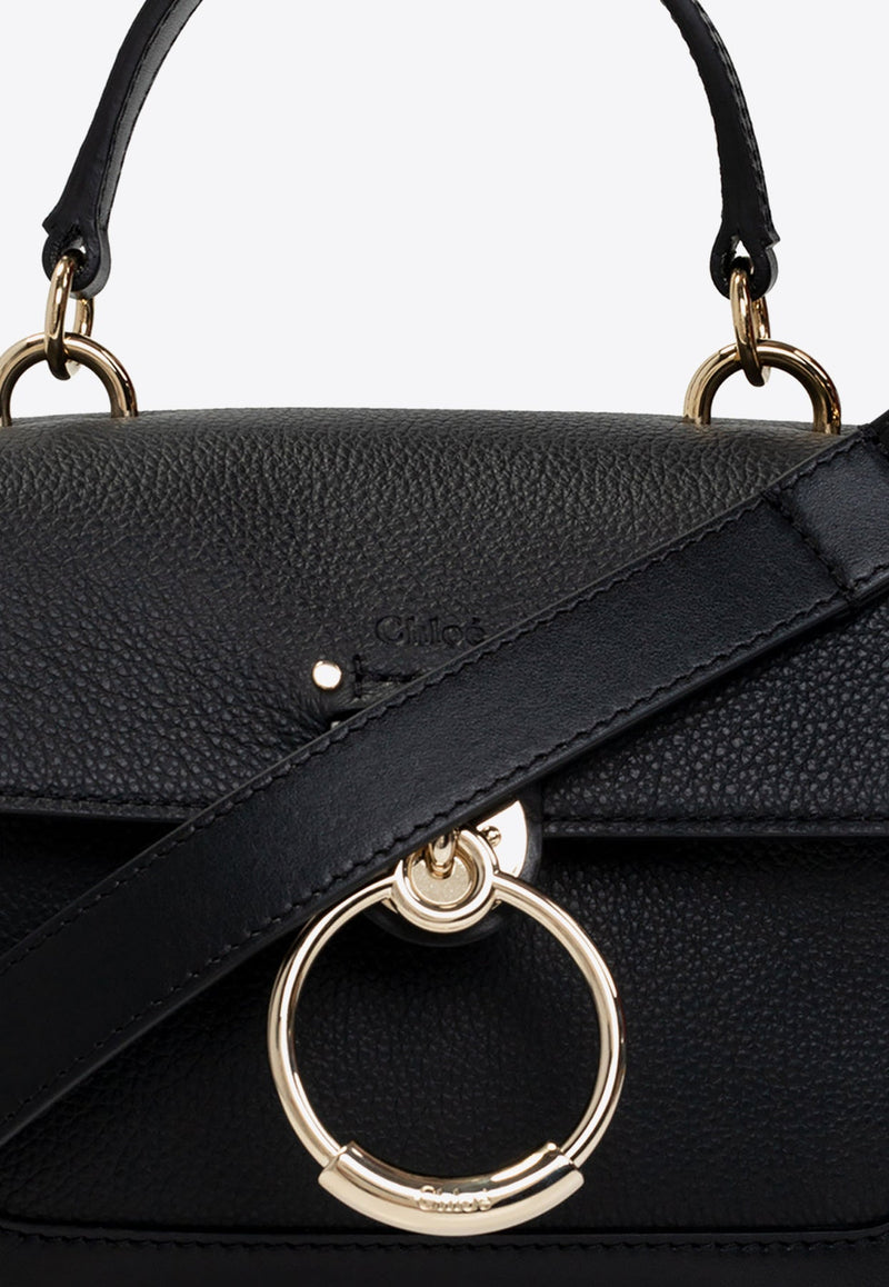 Mini Tess Leather Shoulder Bag