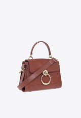 Mini Tess Leather Shoulder Bag