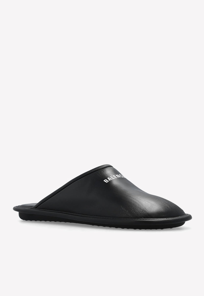 Home Calf Leather Slippers