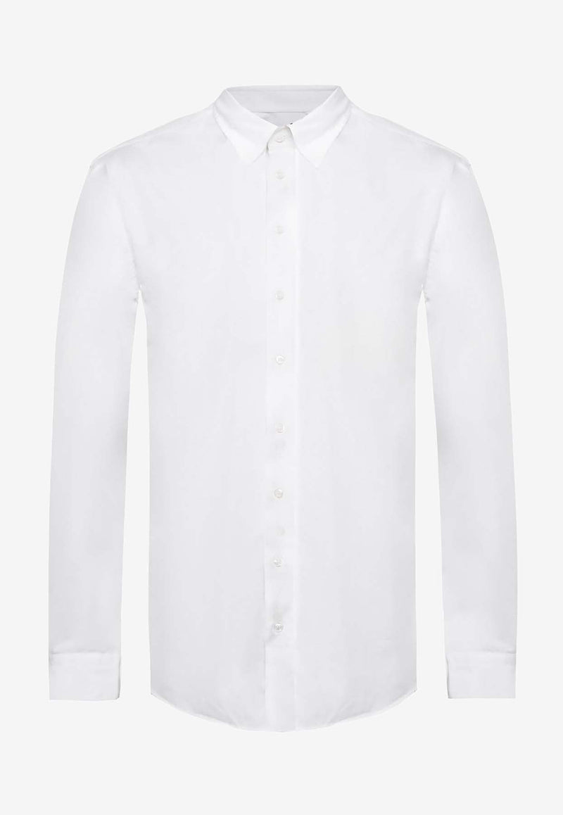 Long-Sleeved Button-Down Shirt