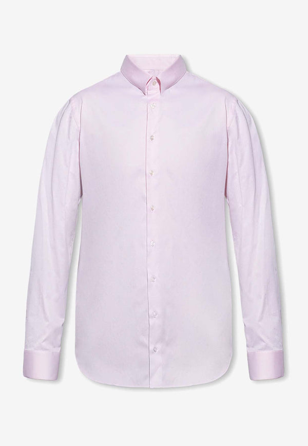 Long-Sleeved Button-Down Shirt