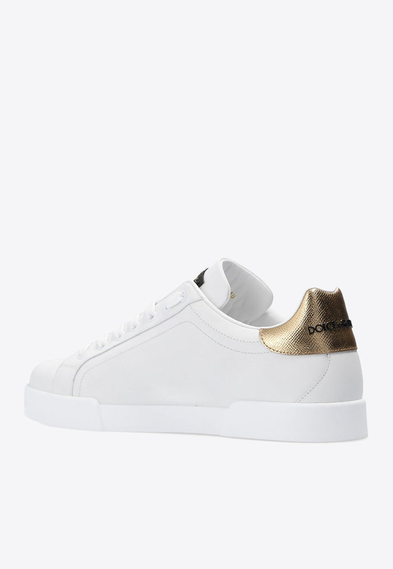 Portofino Leather Low-Top Sneakers