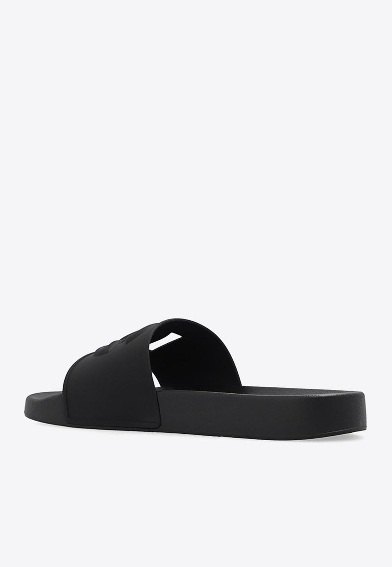 DG Logo Rubber Beach Slides