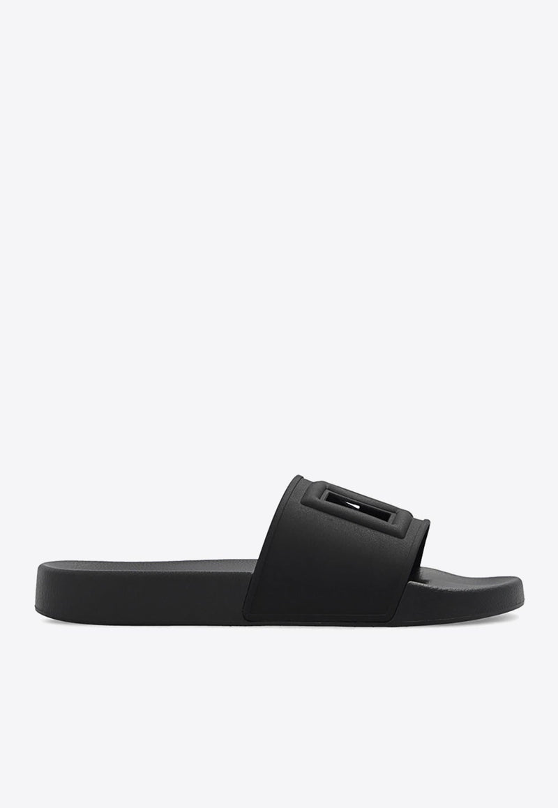 DG Logo Rubber Beach Slides