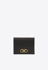 Gancini Compact Leather Wallet