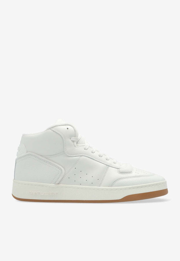SL/08 High-Top Leather Sneakers