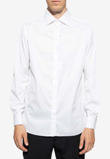 Long-Sleeved Button-Up Shirt