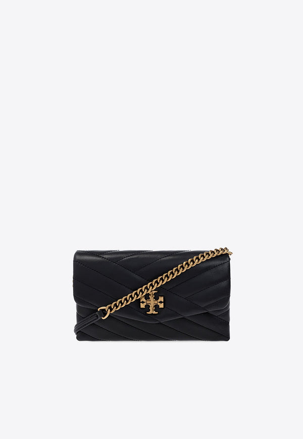 Kira Quilted Leather Chain Clutch