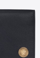 Medusa Head Leather Wallet