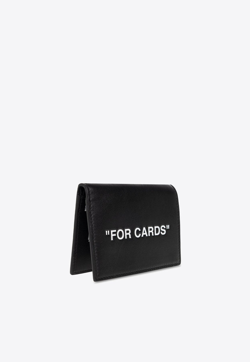 Quote Bi-Fold Leather Wallet