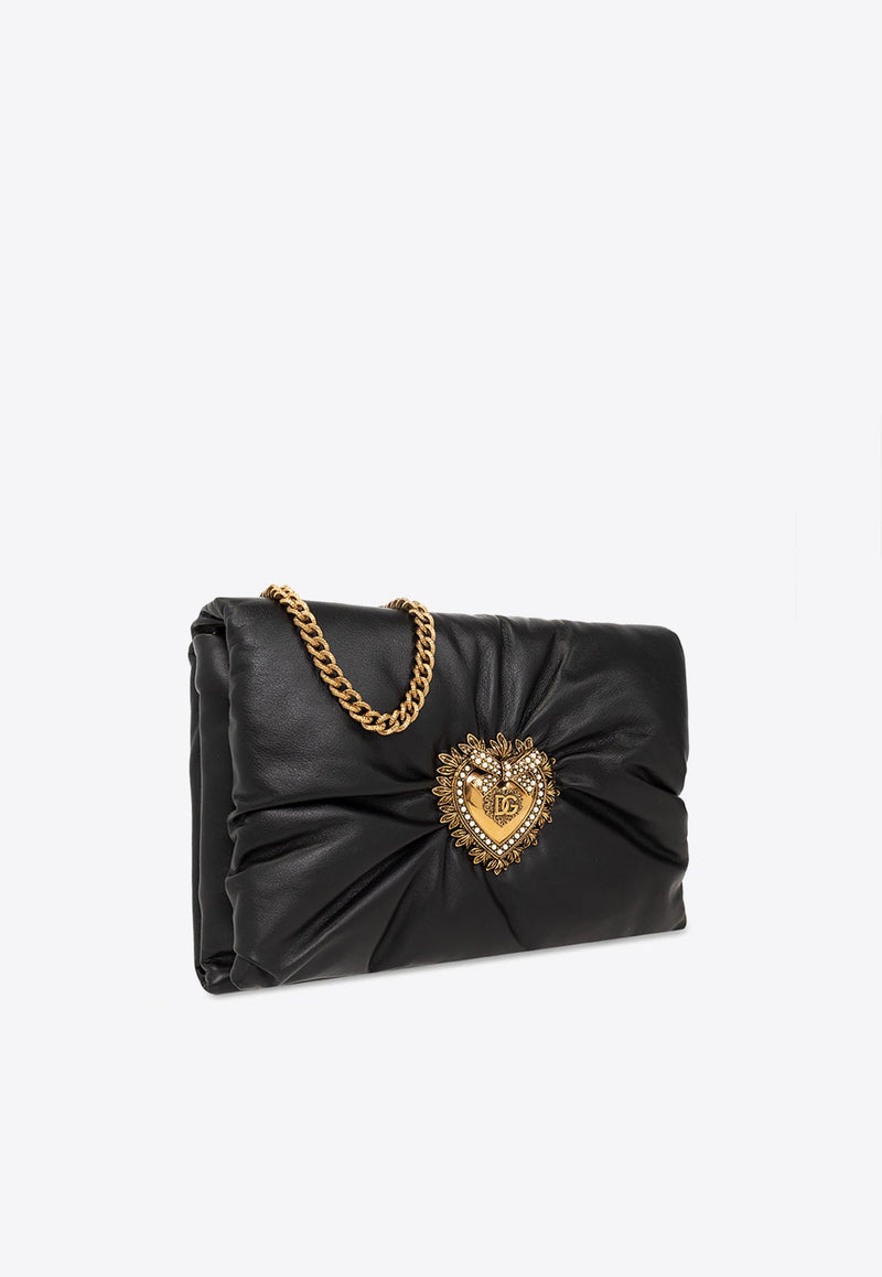 Medium Devotion Leather Clutch Bag