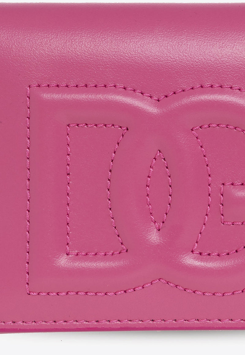 Logo-Embossed Leather Wallet