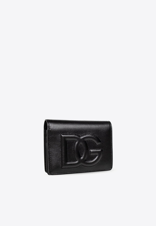 Logo-Embossed Leather Wallet