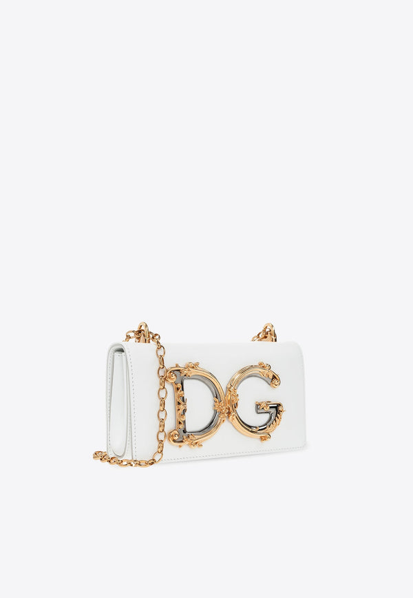 DG Girls Leather Shoulder Bag