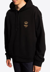 Logo-Embroidered Hooded Sweatshirt