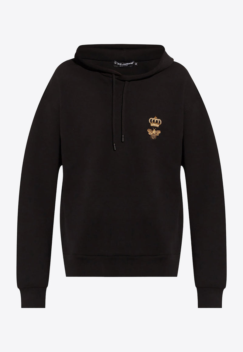 Logo-Embroidered Hooded Sweatshirt