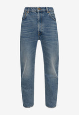 Star Applique Slim-Fit Jeans