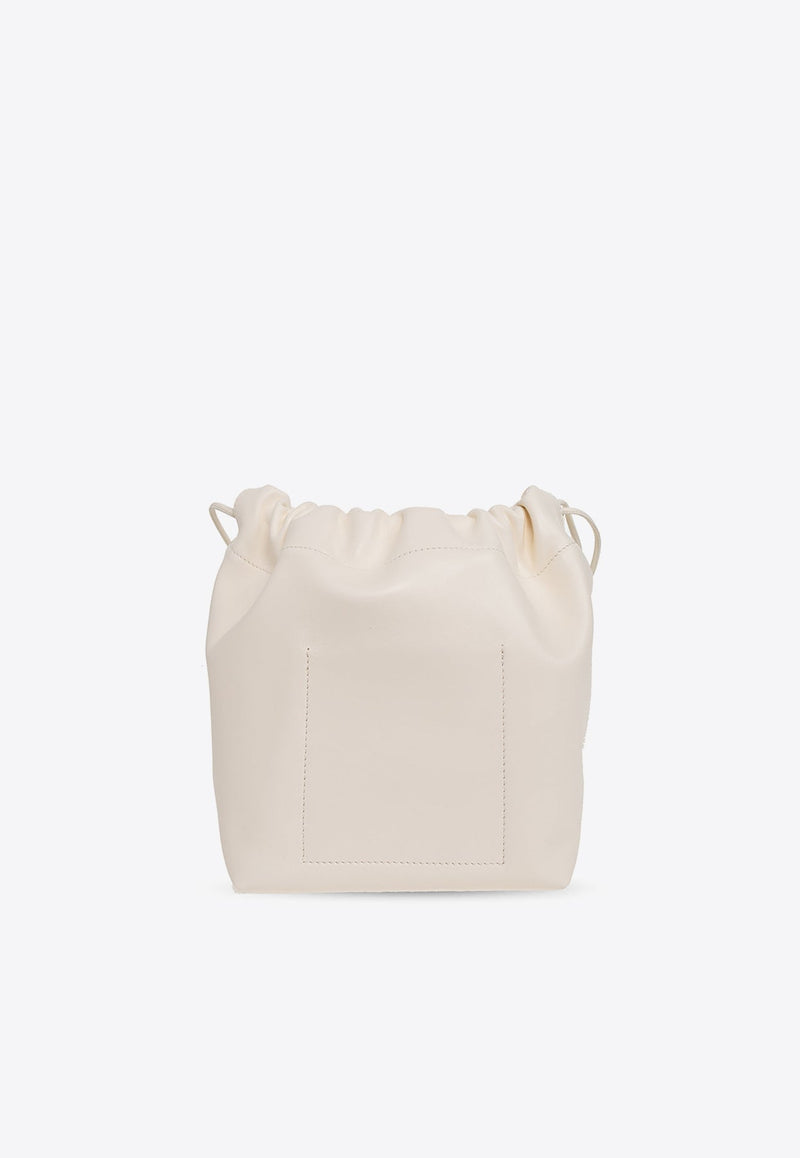 Dumpling Leather Bucket Bag