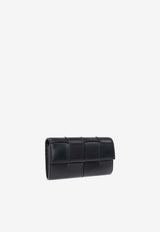 Intreccio Leather Flap Wallet