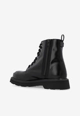 Kenzosmile Lace-Up Boots