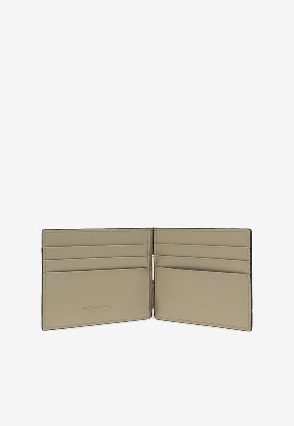 Intrecciato Bill Clip Wallet