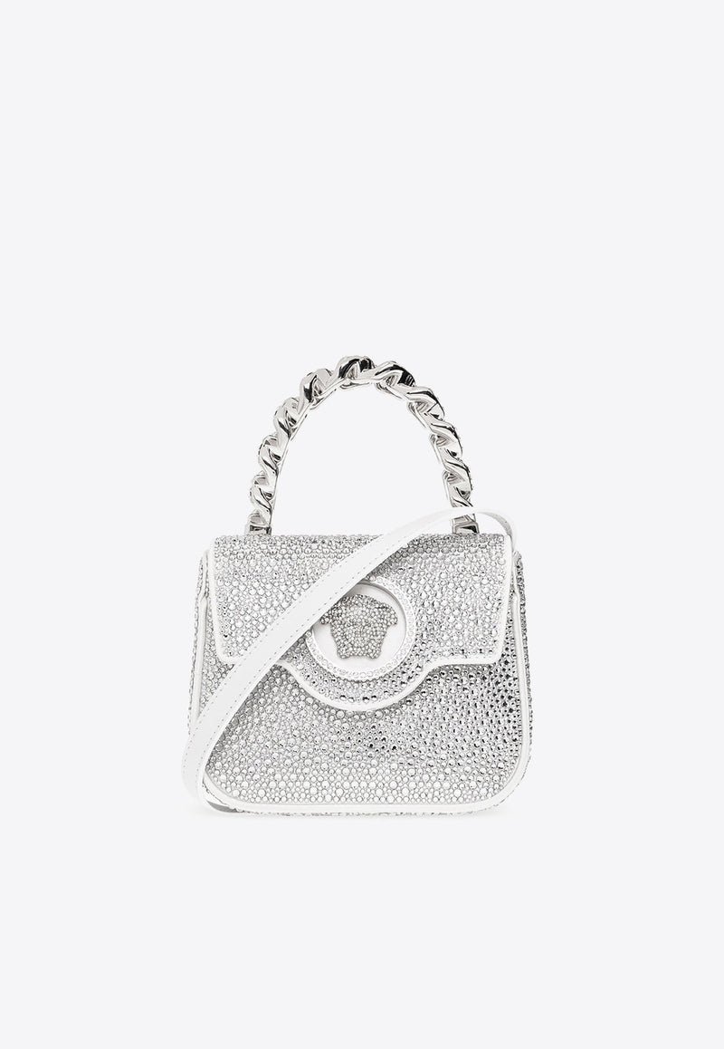 Mini La Medusa Crystal Shoulder Bag