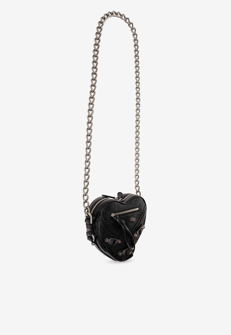 Mini Cagole Heart Crossbody Bag