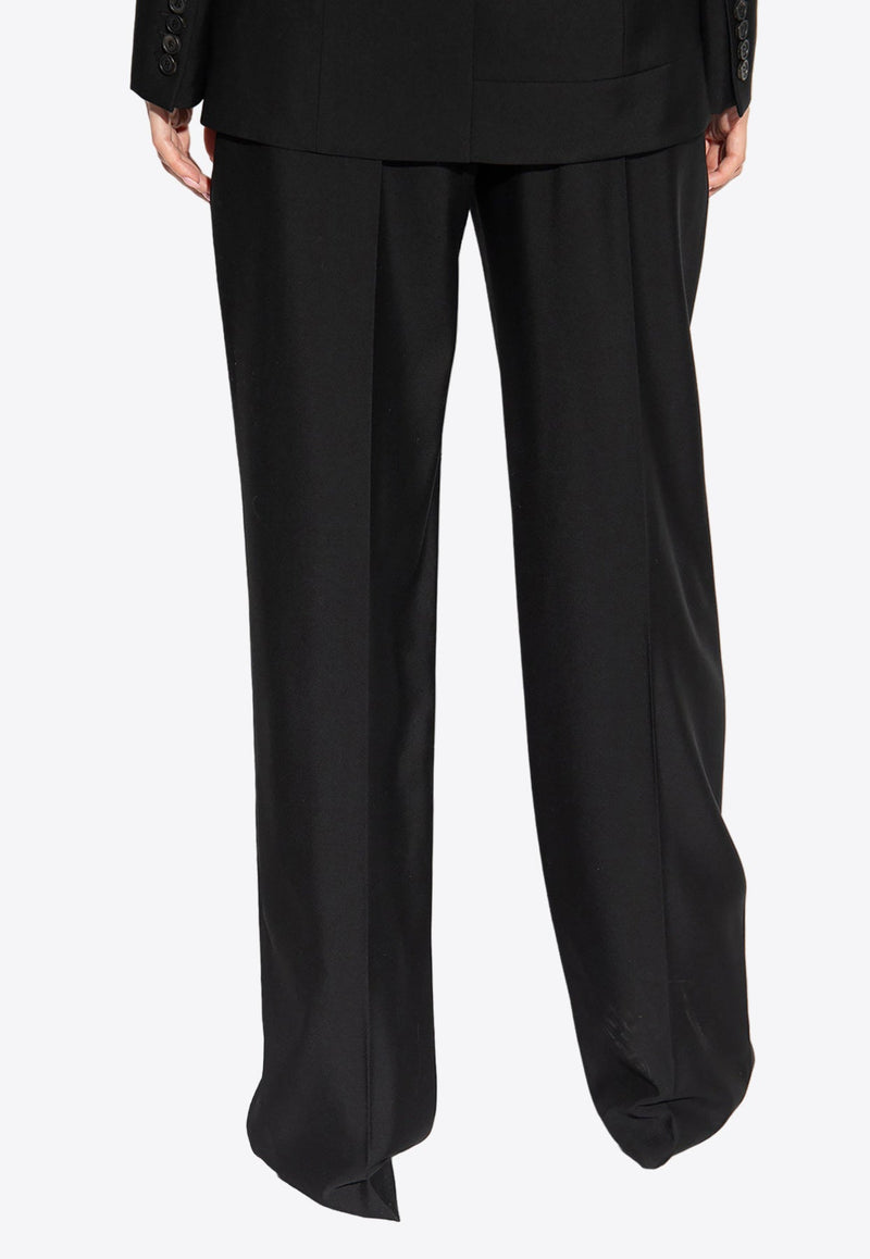 Classic Wide-Leg Wool Pants