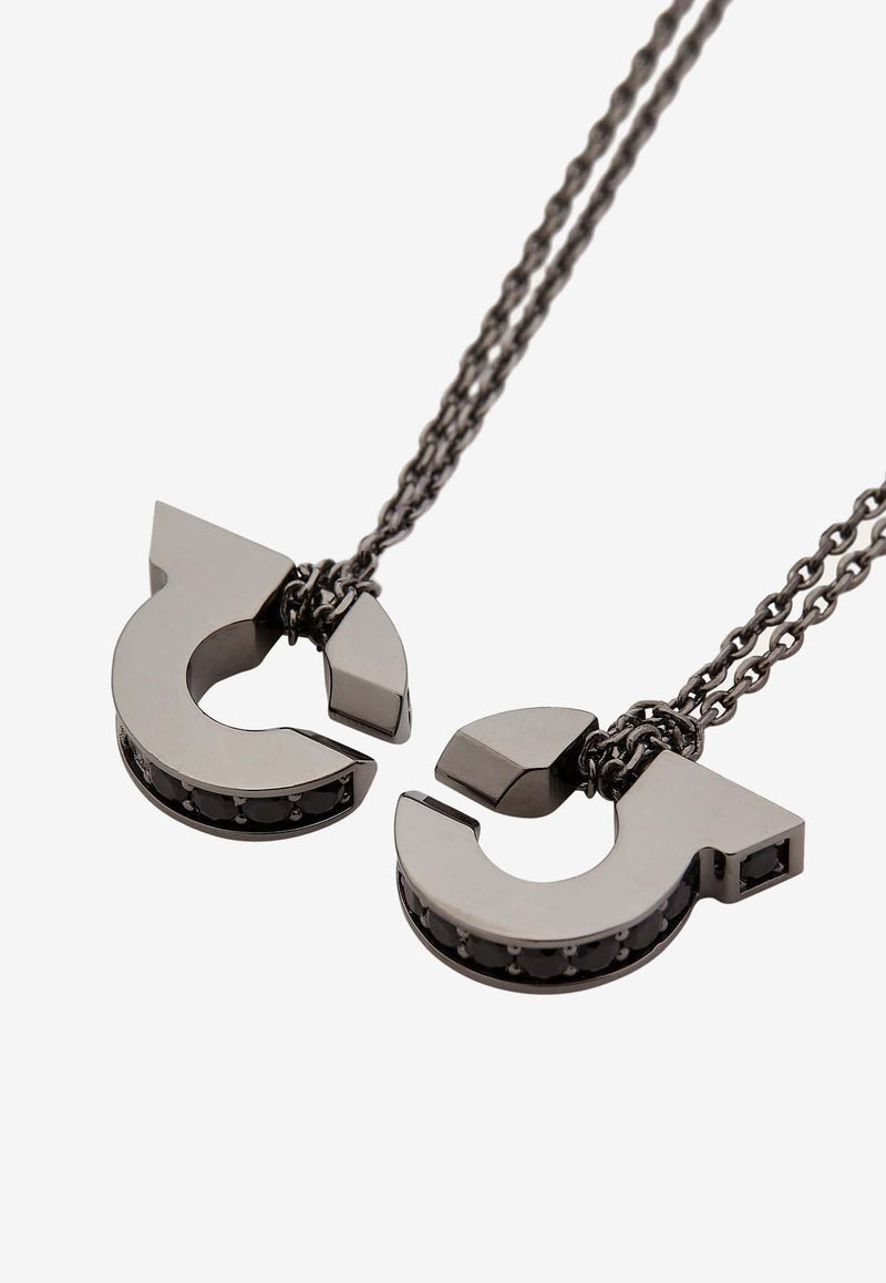 Double-Gancini Chain Necklace