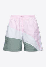 Signature Striped Swim Shorts