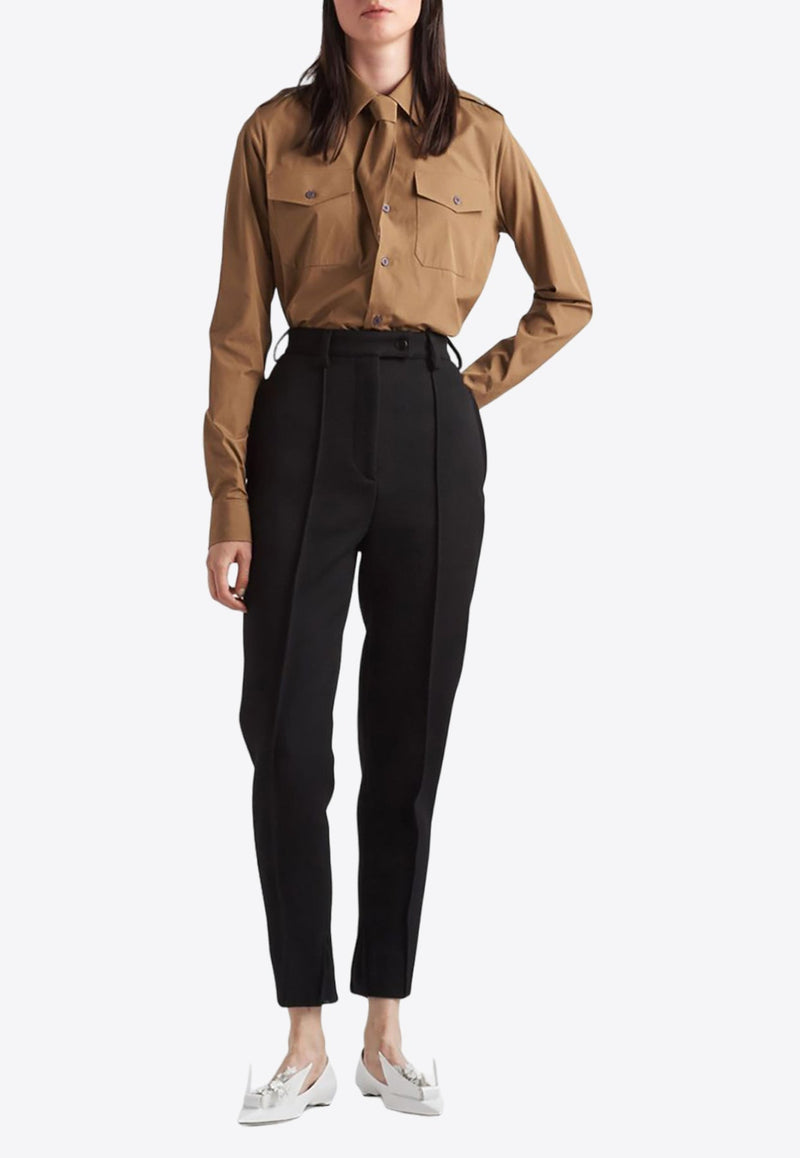 High-Waist Skinny Pants