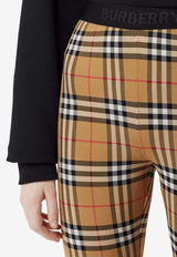 Vintage Checked Leggings