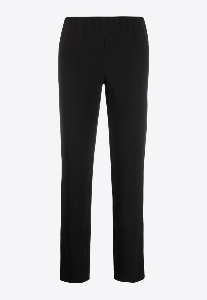 Fine Knit Slim-Leg Pants