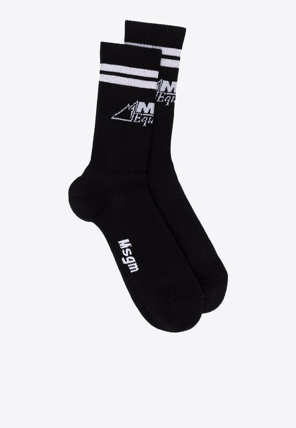 Intarsia Knit Ankle Socks