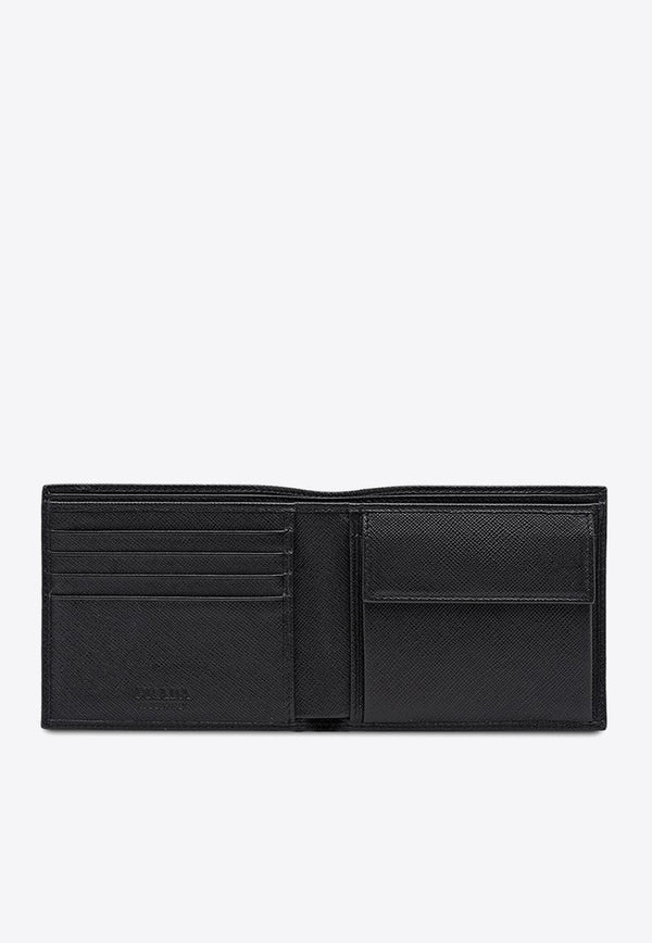 Triangle Logo Bi-Fold Wallet