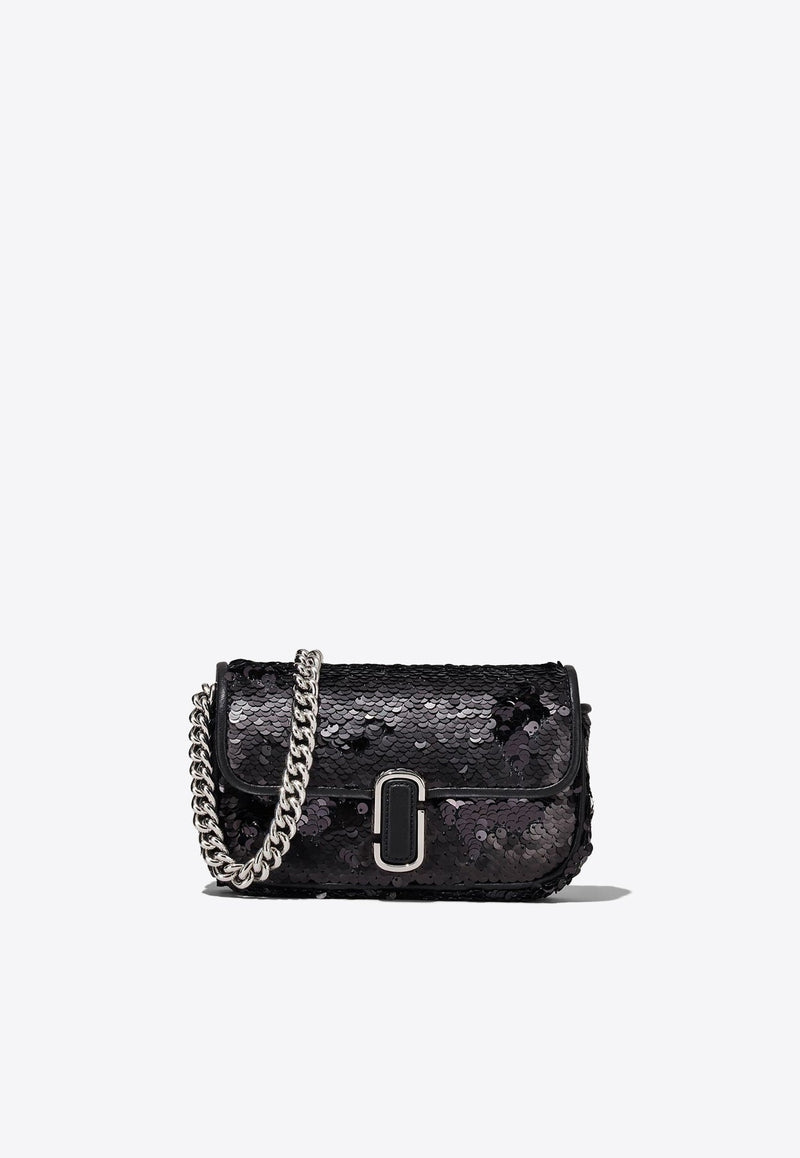 The Mini J Marc Sequined Shoulder Bag