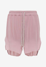 Drawstring Cupro Shorts