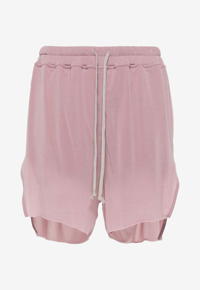 Drawstring Cupro Shorts