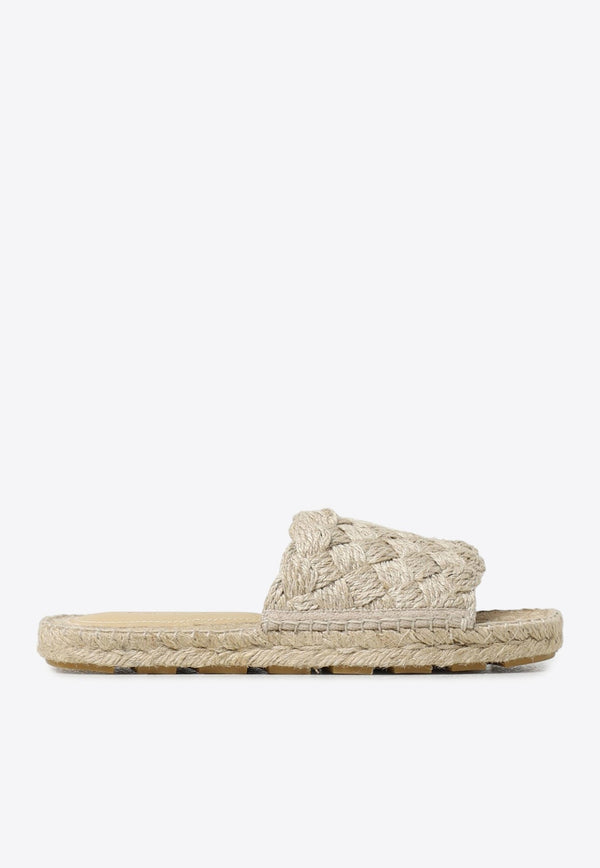 Jacket Intreccio Jute Espadrille Slides