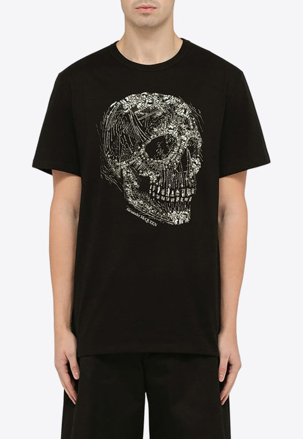 Crystal Skull Crewneck T-shirt
