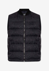 Barocco Pattern Quilted Vest