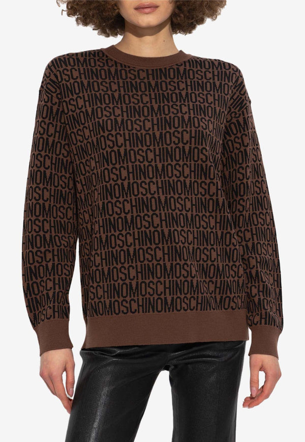 All-Over Logo Sweater