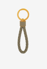 Intrecciato Leather Key-ring