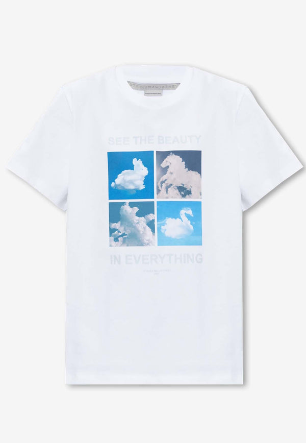 Graphic Print Crewneck T-shirt